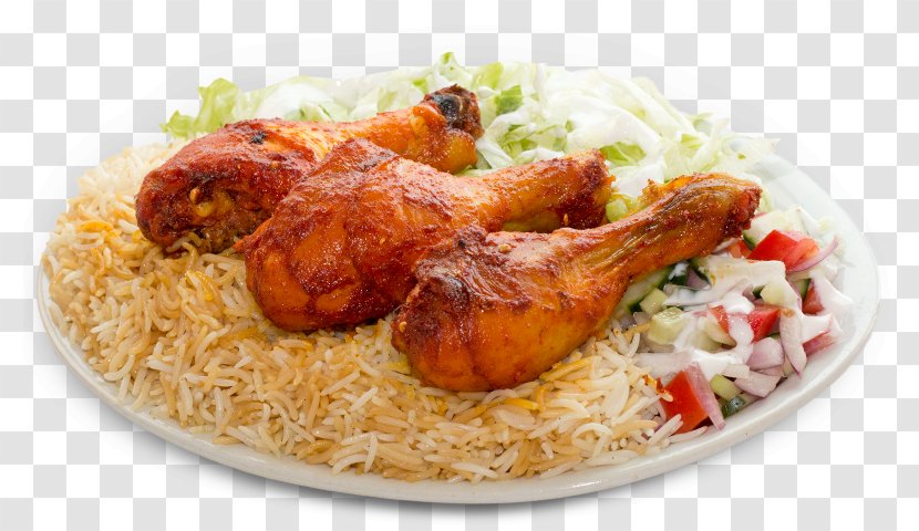 Kabsa Tandoori Chicken Fried Kebab Pakistani Cuisine - Rice Sack Transparent PNG