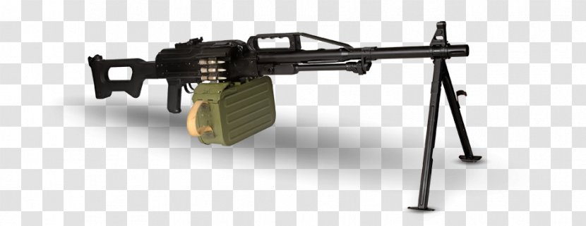 PK Machine Gun PKP Pecheneg Light Weapon - Tree Transparent PNG
