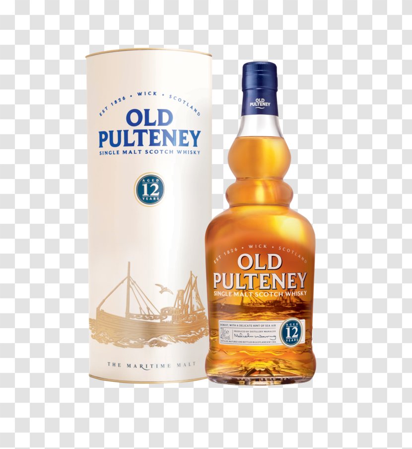 Old Pulteney Distillery Single Malt Whisky Scotch Whiskey - Drink Transparent PNG