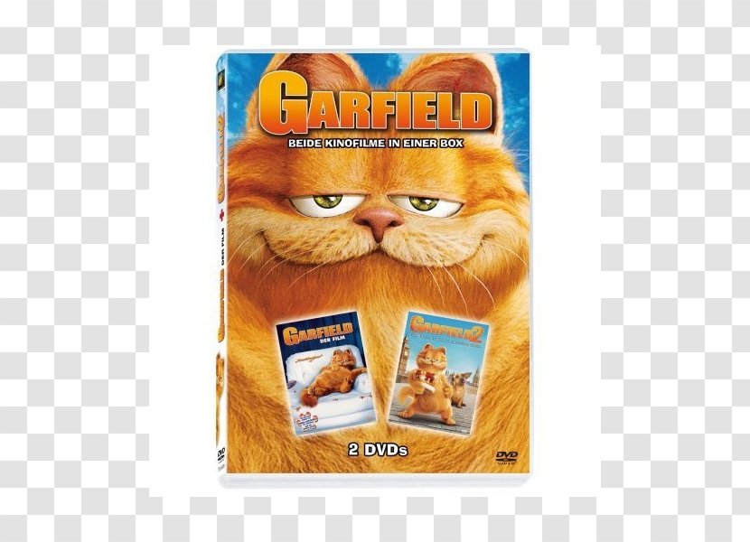 Garfield DVD Whiskers Film Text - Import - Filmtrick Transparent PNG