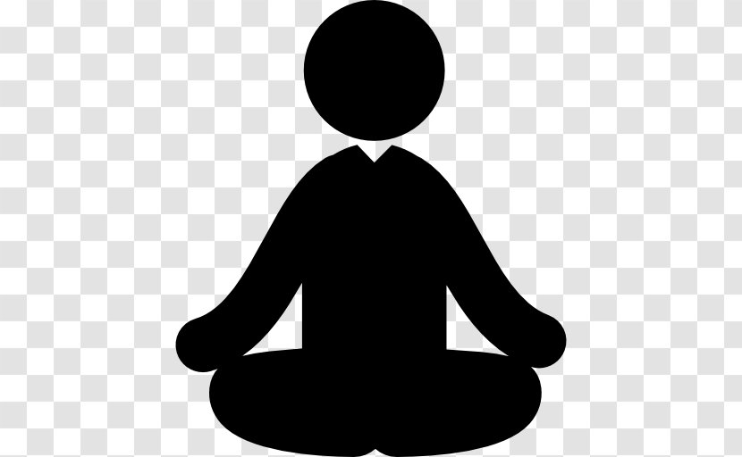 Meditation Lotus Position - Pray - Relax Cartoon Download Transparent PNG