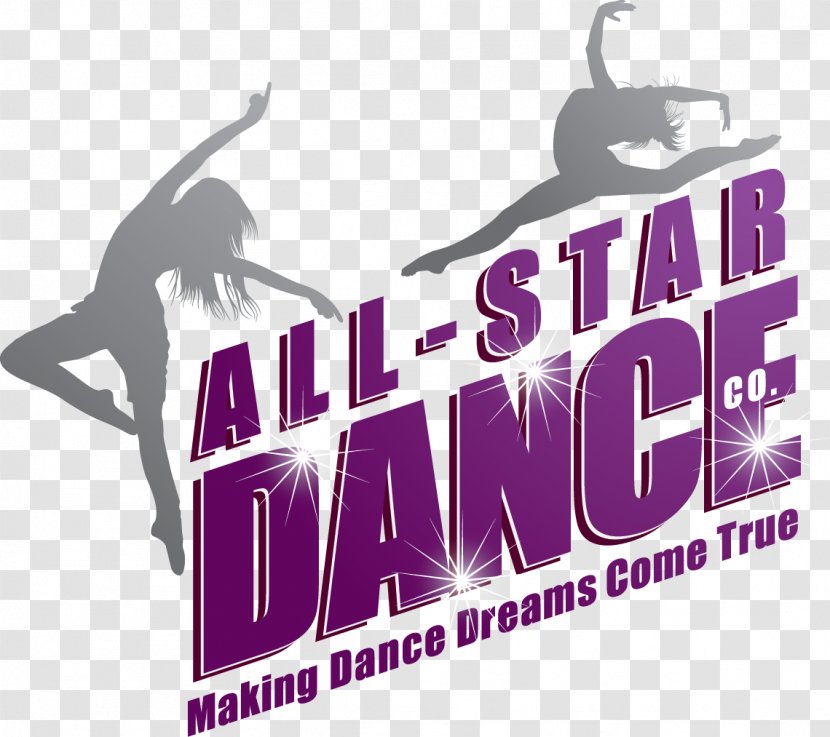 Logo All Star Dance Company Troupe Design - Text - Group Transparent PNG