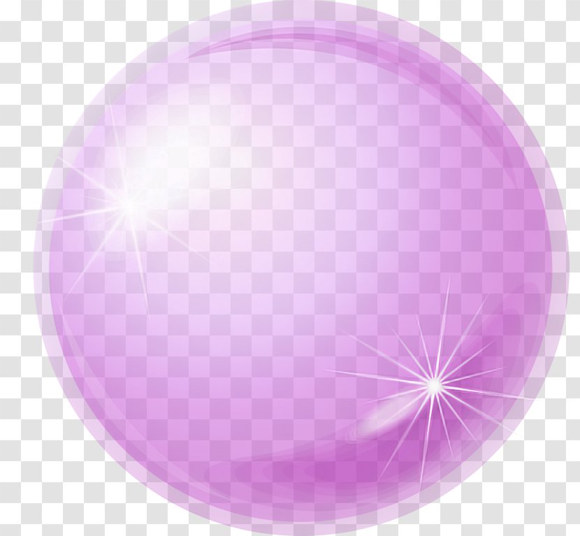 Lavender - Magenta - Ball Sphere Transparent PNG