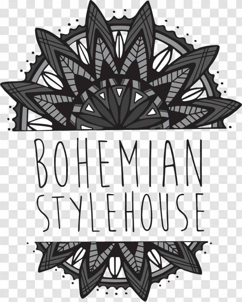 Bohemian Stylehouse Plaza-Midwood Beauty Parlour Logo Font - Plazamidwood Transparent PNG
