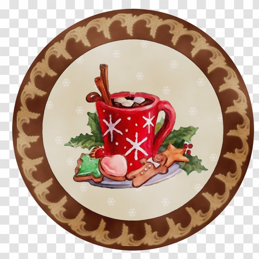Coffee Cup - Paint - Christmas Eve Transparent PNG