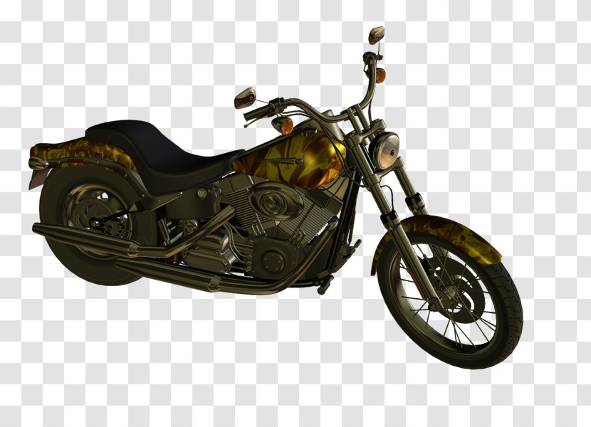 Motorcycle Accessories Car Cruiser Vehicle - Chopper - Motos Transparent PNG