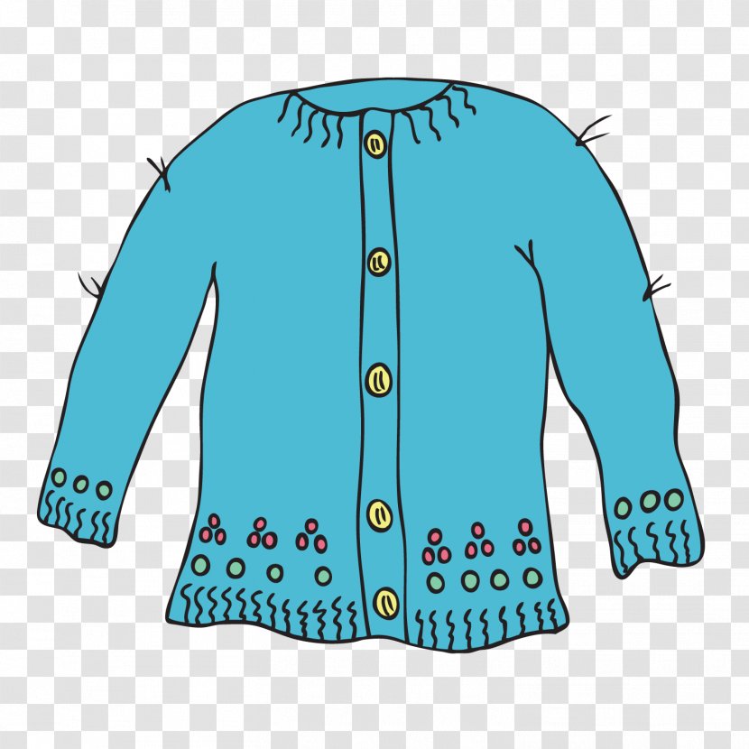 Sweater Wool Cardigan Clip Art - Top - Cliparts Transparent PNG