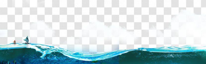 Blue Turquoise Sky Wallpaper - Aqua - Cloud Wave Sailing Transparent PNG