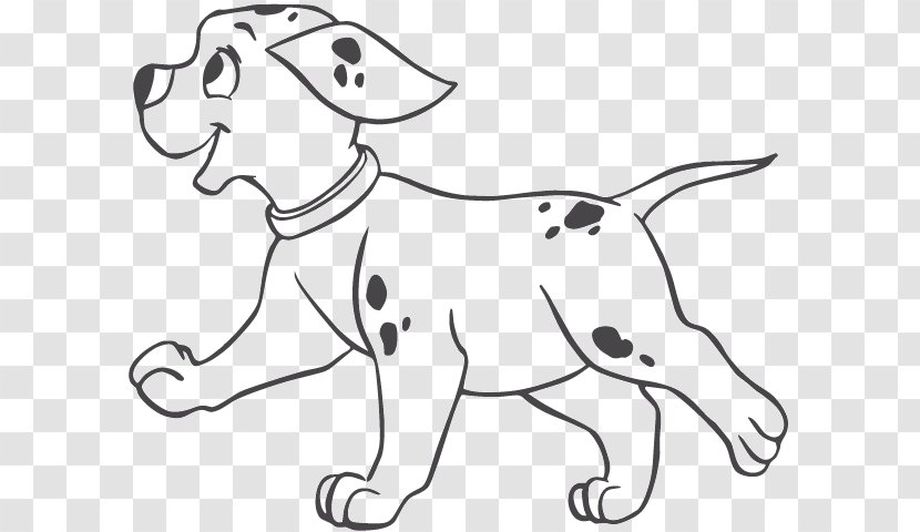 Dalmatian Dog Puppy Drawing Clip Art - Bark Transparent PNG
