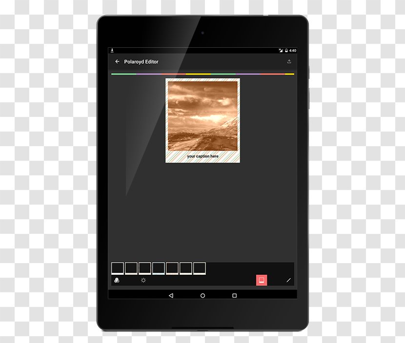 Display Device Electronics Multimedia Gadget - Mobile App Template Transparent PNG