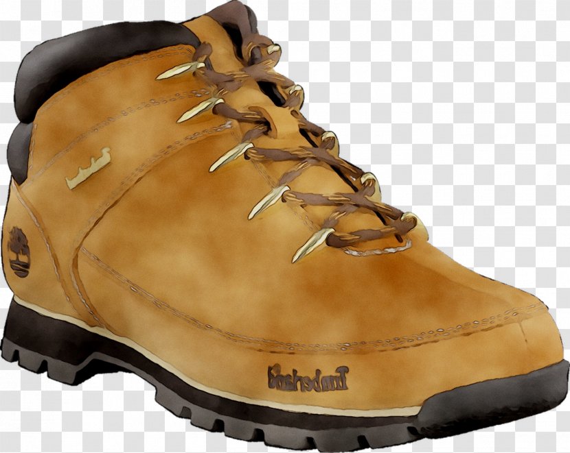 Shoe Hiking Boot Leather - Tan Transparent PNG