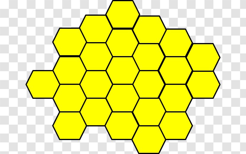 Honeycomb Puzzle Hexagon Riddle Number - Area Transparent PNG