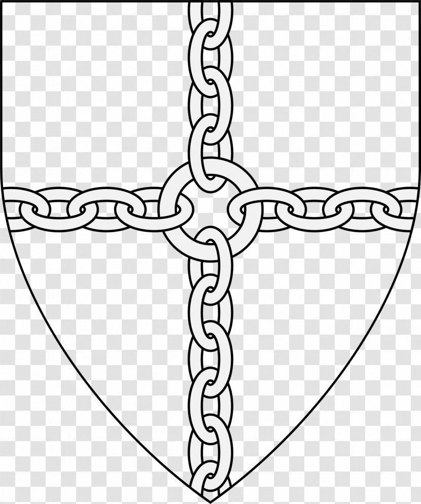 Heraldry Saltire Christian Cross Art Fess - Frame - Chains Transparent PNG