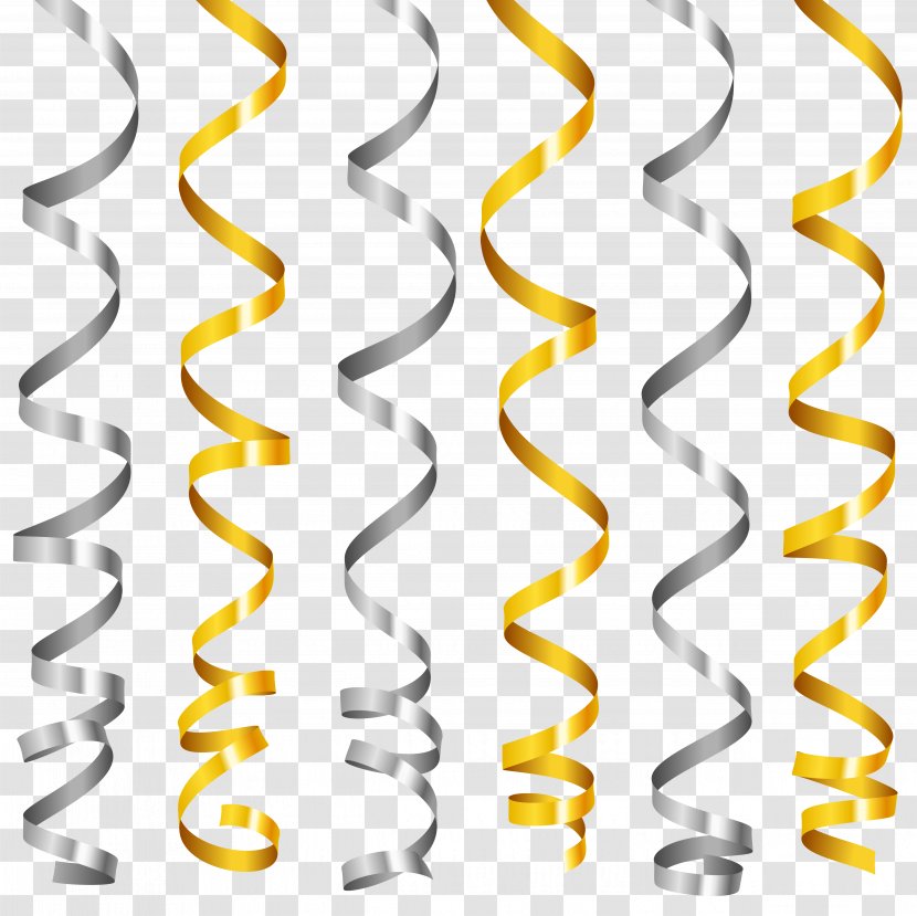 Ribbon Clip Art - Text - Gold Cliparts Transparent PNG