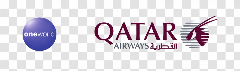 Qatar Airways Logo Oneworld Brand - Emirates Transparent PNG