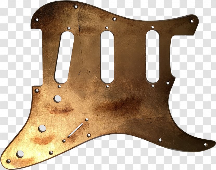 Fender Stratocaster Precision Bass Telecaster Pickguard Guitar - Copper - Gold Glitter Material Transparent PNG