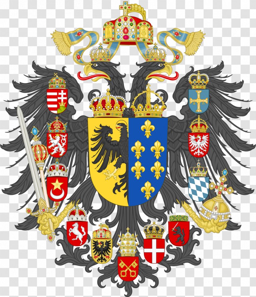 Austria-Hungary Austrian Empire Coat Of Arms Austria - Crest - House Habsburg Transparent PNG