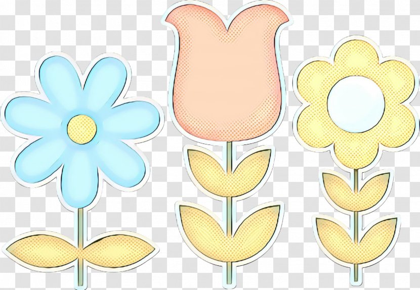 Clip Art Cut Flowers - Yellow Transparent PNG