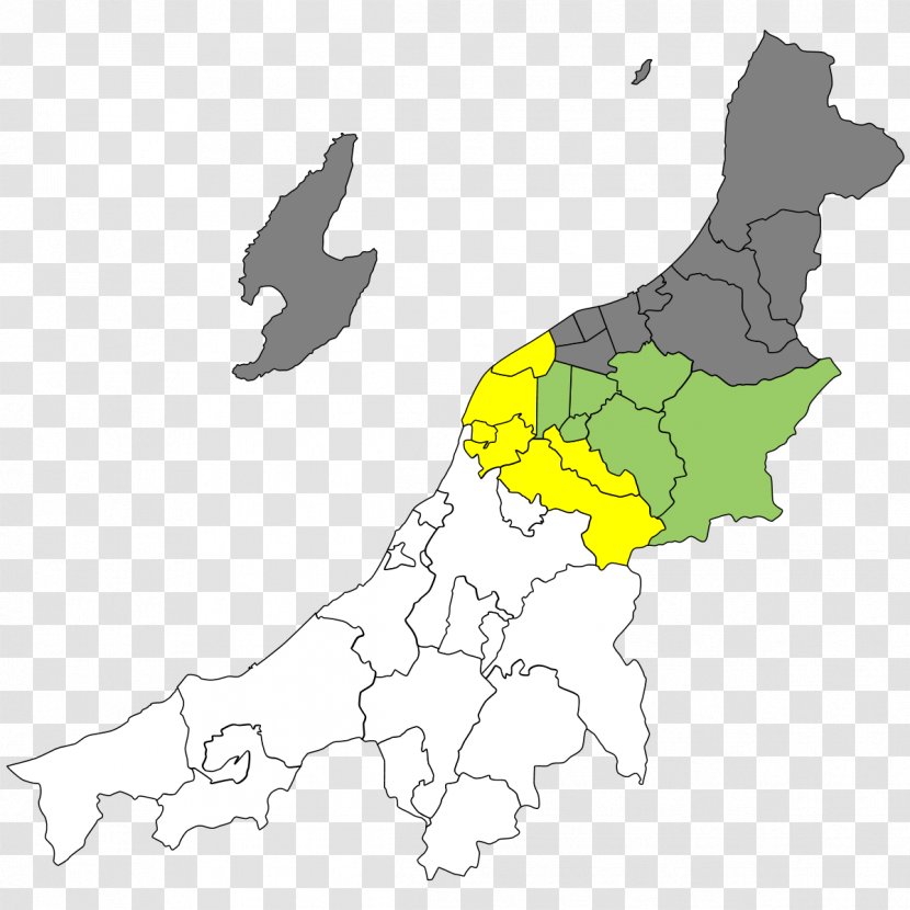 Gosen Niigata Izumozaki Yuzawa Hokuriku Region - Royaltyfree - Map Transparent PNG