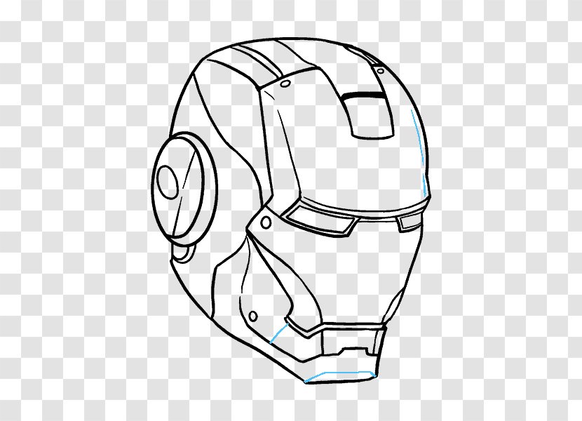 Iron Man YouTube Drawing Mask Character - Silhouette Transparent PNG
