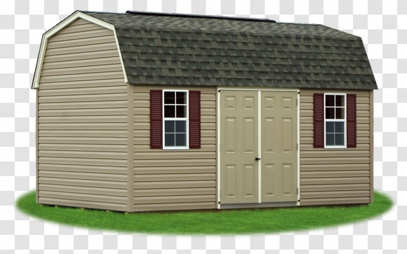 Shed Roof Shingle House Gambrel - Garage Transparent PNG