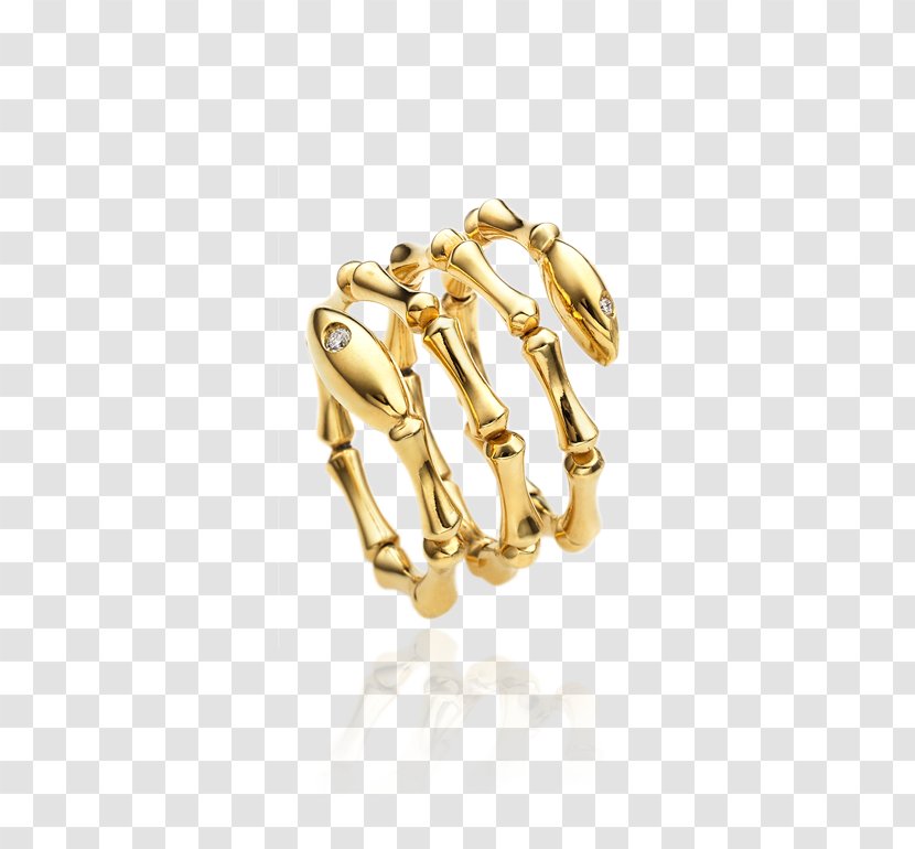 Body Jewellery - Fashion Accessory - Bamboo Ring Transparent PNG