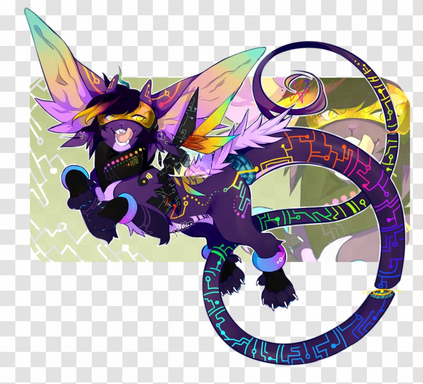 Graphic Design Dragon - Purple Transparent PNG