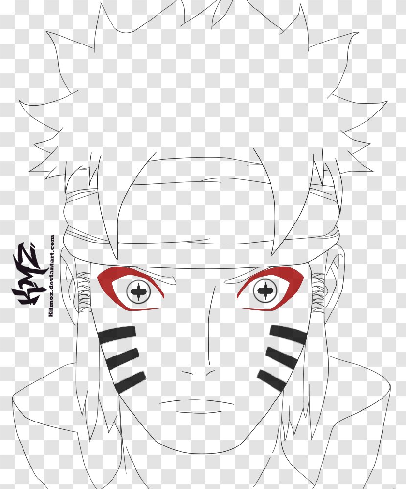 Kakashi Hatake Itachi Uchiha Naruto Uzumaki Line Art - Cartoon Transparent PNG