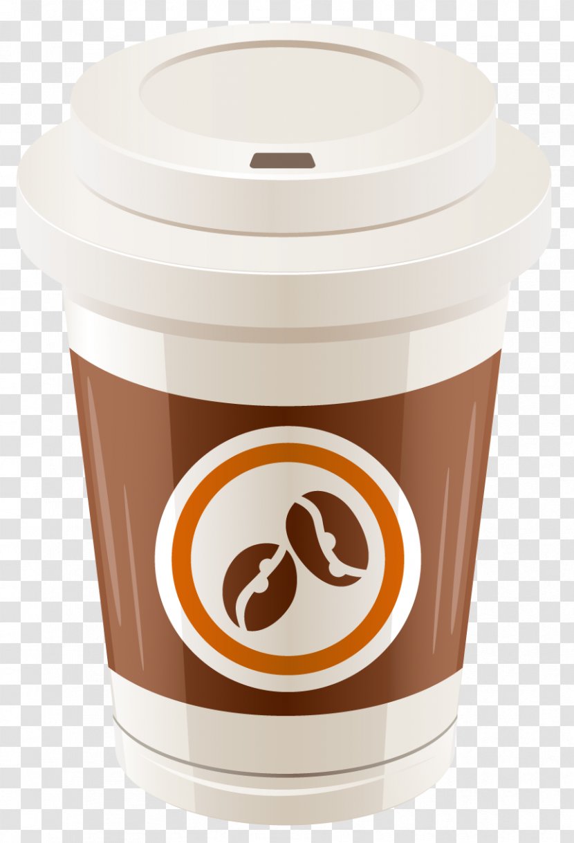 Coffee Cup Clip Art - Plastic Vector Clipart Transparent PNG