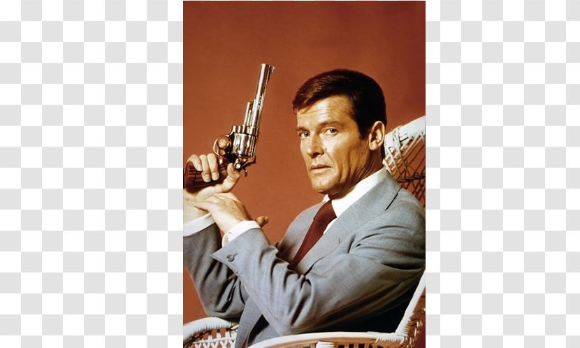 Roger Moore Live And Let Die James Bond Actor Photography - Film Transparent PNG