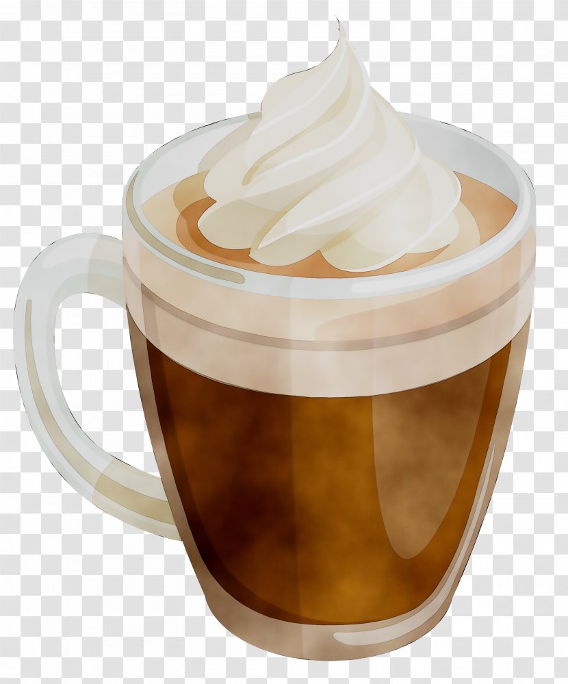 Hot Chocolate Coffee Drink Cocktail - Cream Transparent PNG