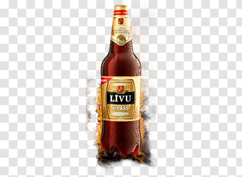 Kvass Lager Beer Fizzy Drinks Russian Cuisine - Bottle Transparent PNG
