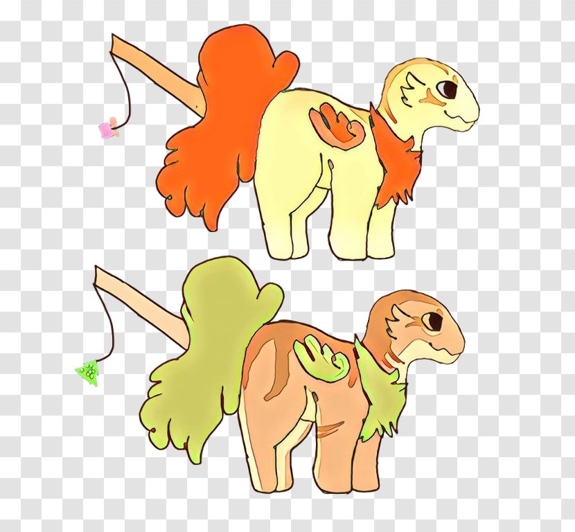 Animal Figure Cartoon Pony Fawn Tail Transparent PNG