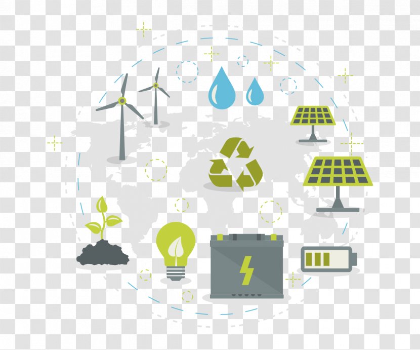 Renewable Energy Resource Infographic Transparent PNG