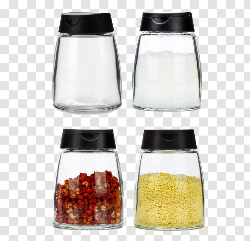 Condiment Bottle Black Pepper Spice Seasoning - Star Anise - Glass Vials In The Powder Transparent PNG