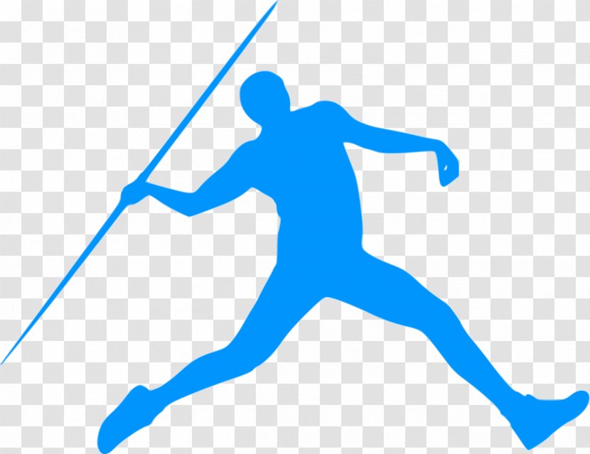 Athlete Javelin Throw Royalty-free Sport - Silhouette - Motion Transparent PNG