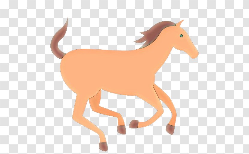 Horse Cartoon - Fawn - Livestock Transparent PNG