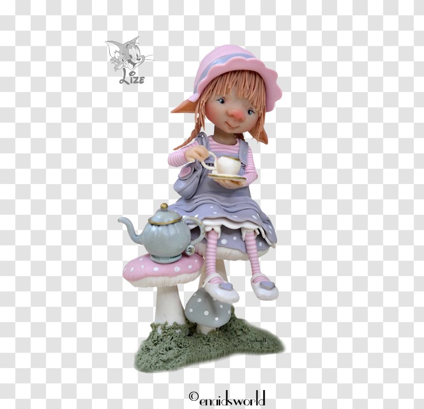 Doll Polymer Clay Puppet Figurine Fairy - Material Transparent PNG