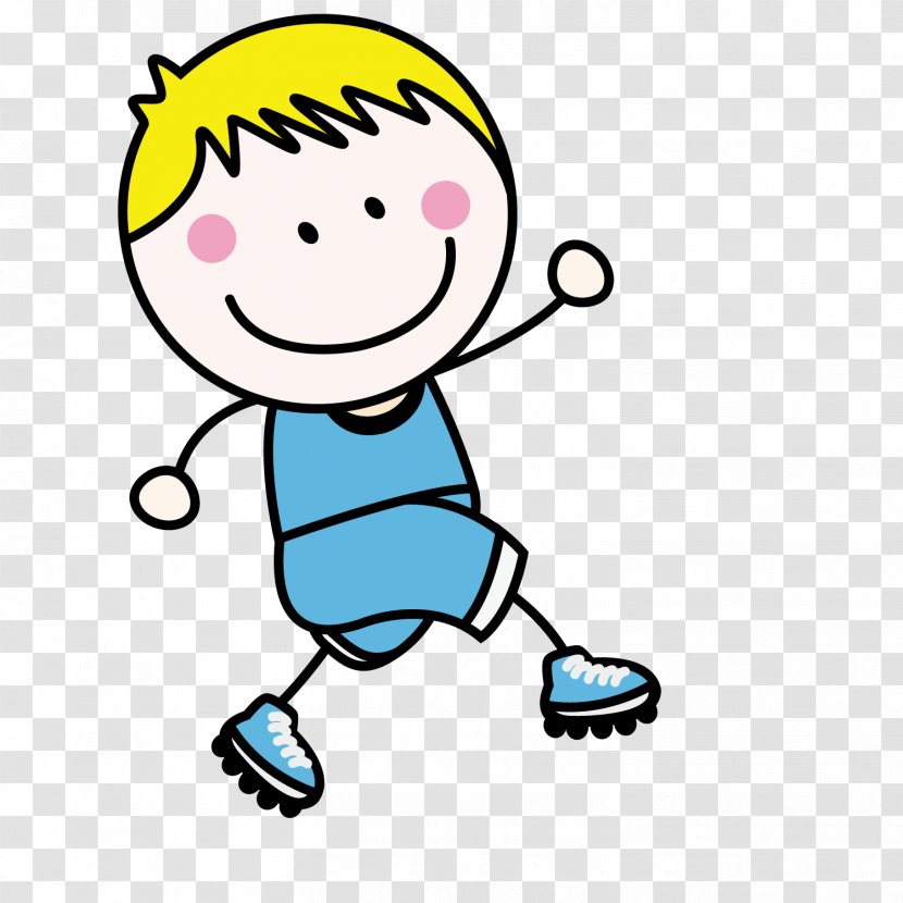 Basketball Clip Art - Artwork - Roller Skating Boy Transparent PNG