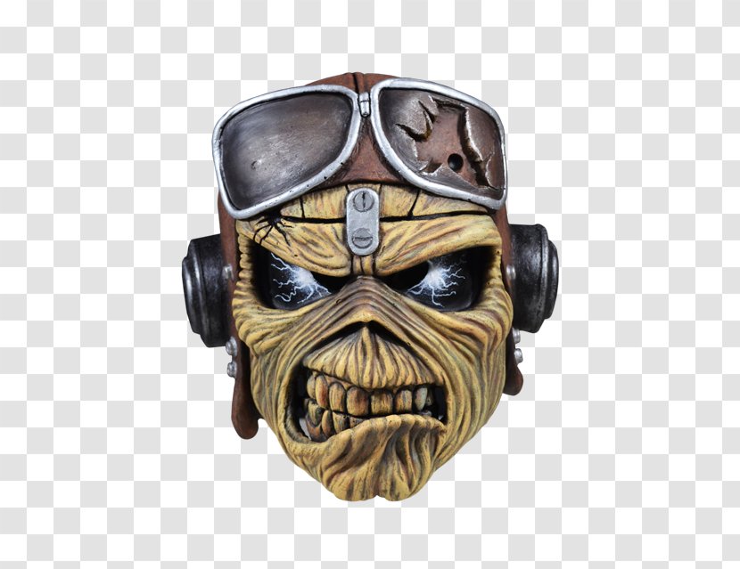 Eddie Iron Maiden Mask Piece Of Mind Powerslave Transparent PNG