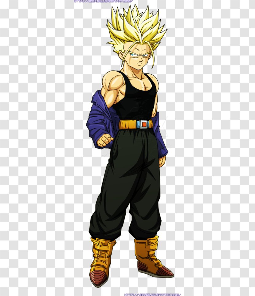 Trunks Goku Gohan Majin Buu Vegeta - Frame Transparent PNG