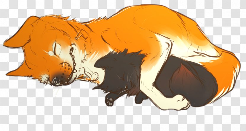 Red Fox Big Cat Clip Art - Snout Transparent PNG