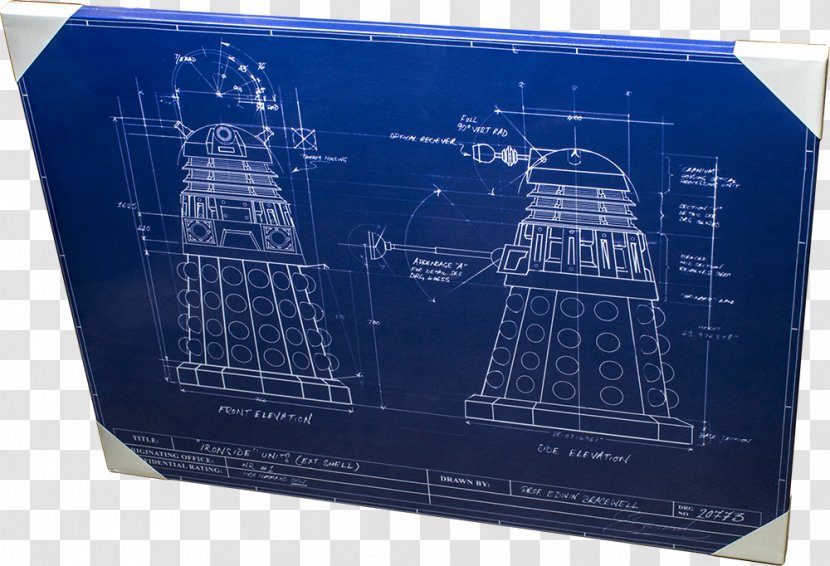 Doctor Who Print 289069 Brand Dalek La Stampa - Canvas Toy Bin Transparent PNG