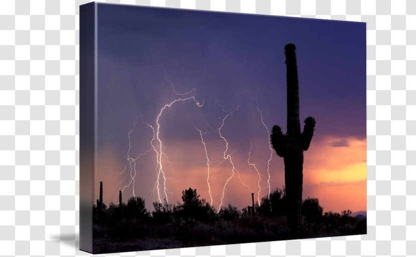 Sonoran Desert Sky Arizona Landscape Energy - Imagekind Transparent PNG