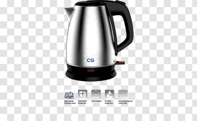 Electric Kettle Electricity Cooking Ranges Toaster - Heating Transparent PNG