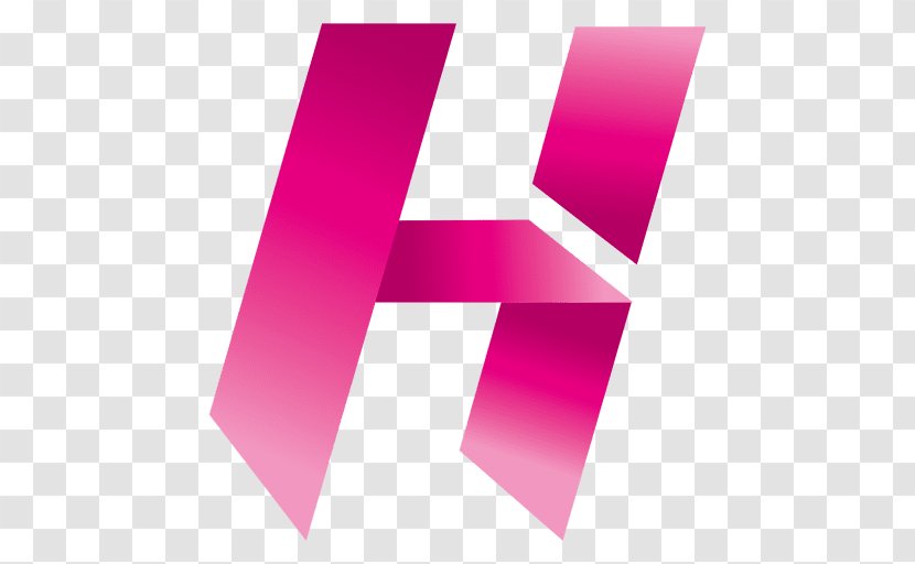 Logo Graphic Design Letter - H - Origami Transparent PNG