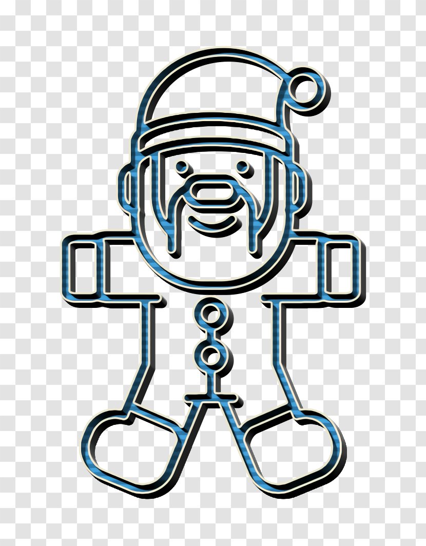 Child Icon Claus Game - Line Art - Coloring Book Transparent PNG