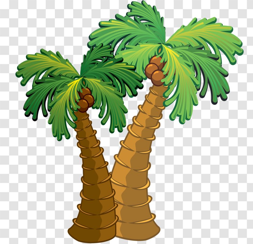 Palm Islands Saona Island Beach Coconut - Tree - Two Trees Transparent PNG