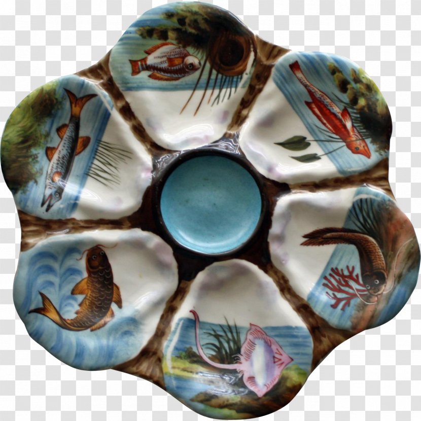 Tableware Platter Ceramic Plate Saucer - Hand-painted Fish Transparent PNG