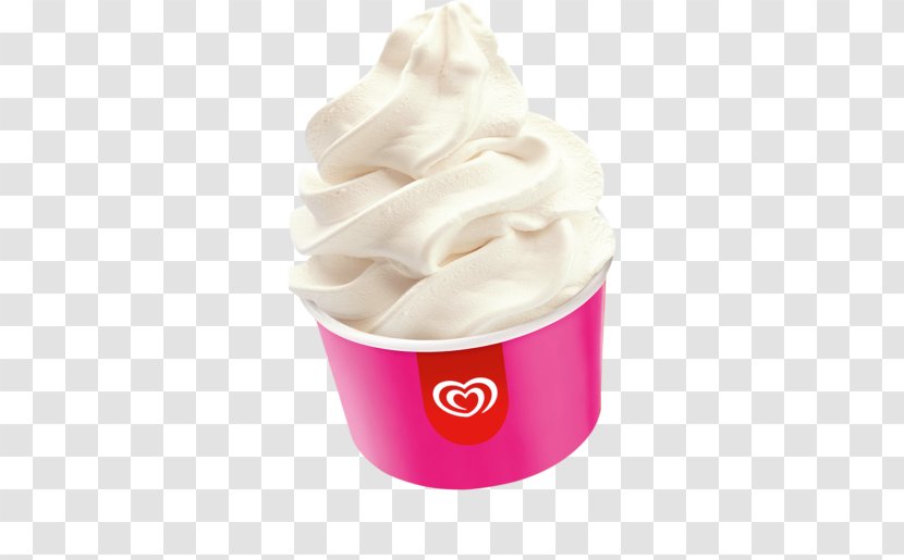 Ice Cream Frozen Yogurt Sundae Soft Serve - Whipped - Vanilla Transparent PNG